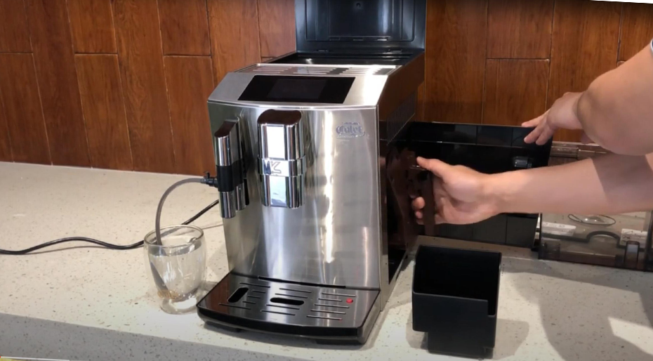 clt-q007a التجارية شاشة تعمل باللمس التلقائي آلة إسبرسو القهوة الأمريكية